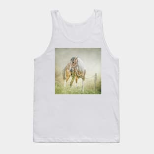 Tethered in the mist. Tank Top